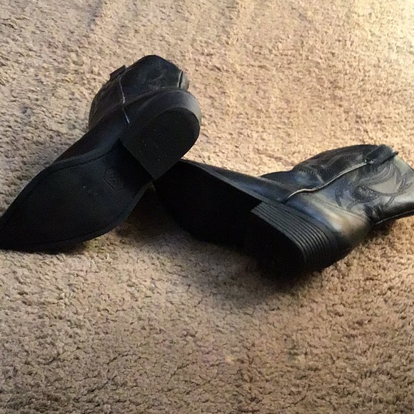 BEAUTIFUL black western ladies’ calf boots, 7 see description - Picture 4 of 7